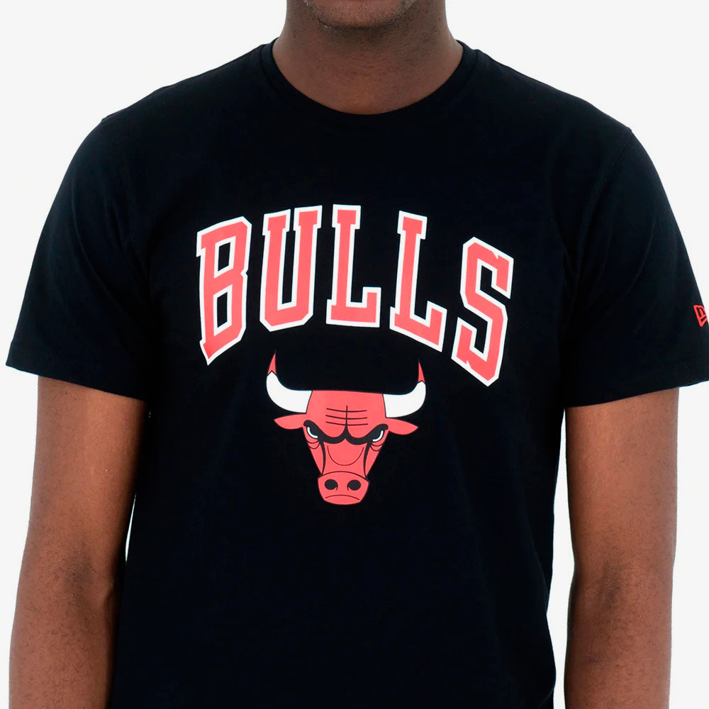 Fuera combinar Subjetivo New Era Camiseta Chicago Bulls - Bambaland Sneakers & Moda Urbana